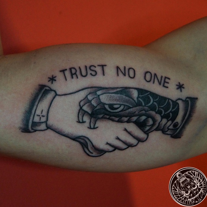 30 Best Trust No One Tattoo Ideas