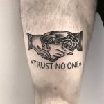 30 Best Trust No One Tattoo Ideas - Read This First