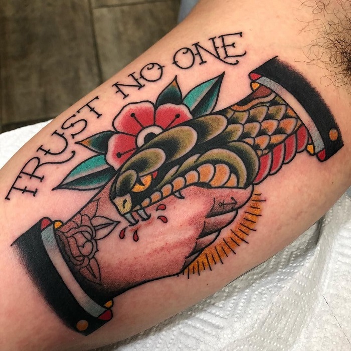 30 Best Trust No One Tattoo Ideas 