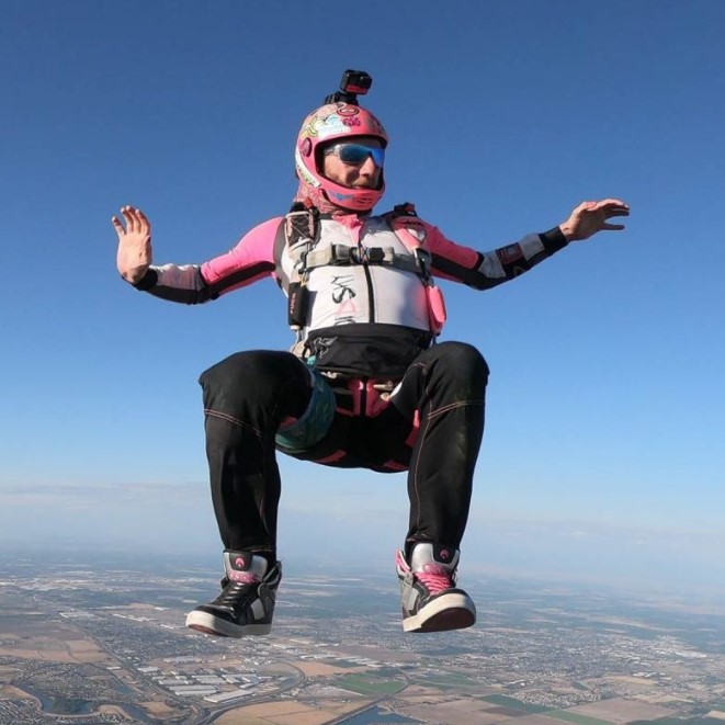 NEW FLEX-Z ULTRA MINI SkyDiving Freefall Parachute GogglesVarious Colours 