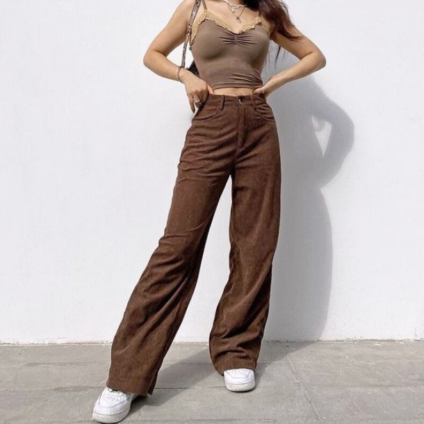 Top more than 78 brown pants female - in.eteachers