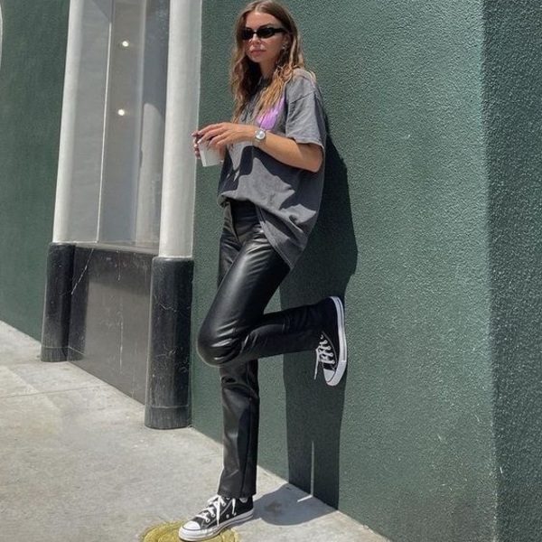 What Shoes Do You Wear With Leather Pants?? — The Wardrobe Consultant