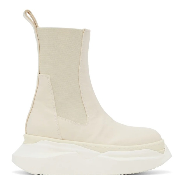 Rick Owens DRKSHDW Off-White Beatle Abstract Ankle Boots