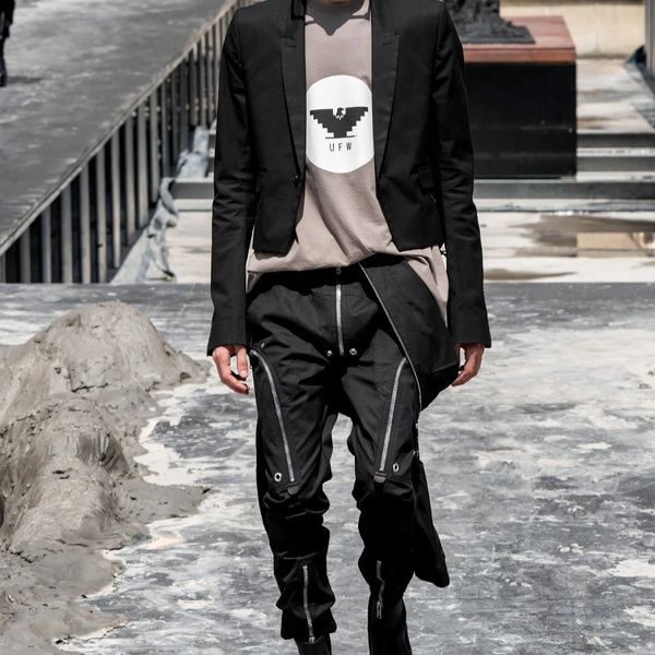 rick owens leather pants mens