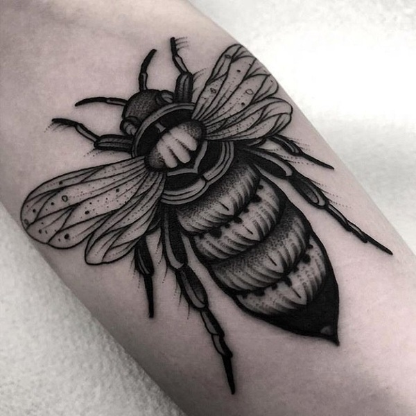 30 Best Bumblebee Tattoo Ideas 