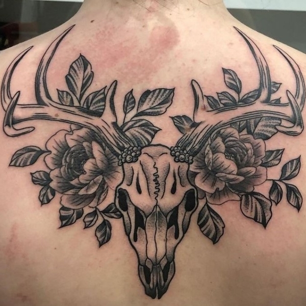 Best Deer Skull Tattoo Ideas 