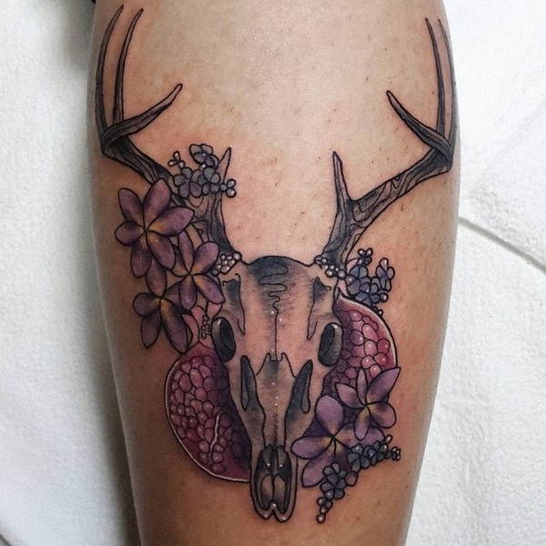 Best Deer Skull Tattoo Ideas 