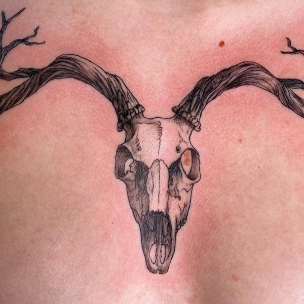 Best Deer Skull Tattoo Ideas 