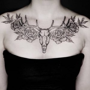 30 Best Deer Skull Tattoo Ideas - Read This First