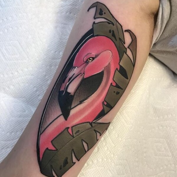 Best Flamingo Tattoo Ideas 
