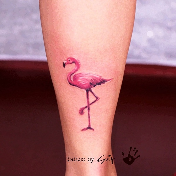 The Tattoo Den - Memorial tattoo. Pink Flamingo... | Facebook