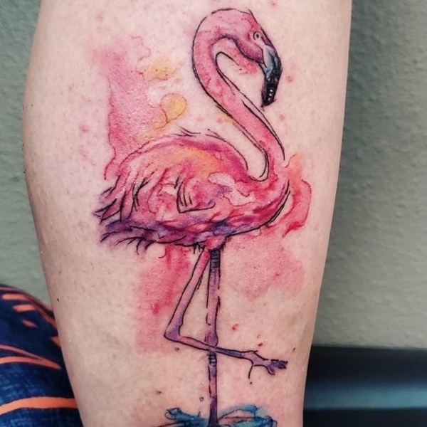 Best Flamingo Tattoo Ideas 
