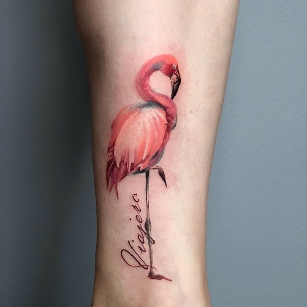 Waterproof Temporary Tattoo Sticker flamingo bird small Tatto Flash Tatoo  Fake Tattoos Hand Leg Arm for Kids Men Women child - AliExpress