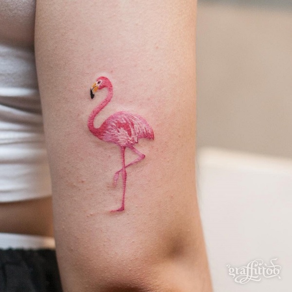 23 Fancy Flamingo Tattoo Ideas For Women  Tattoo Glee