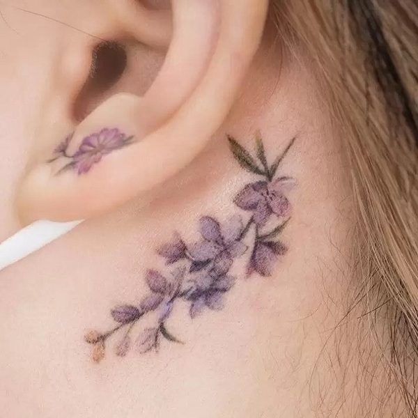 Best Larkspur Tattoo Ideas 