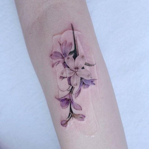 Best Larkspur Tattoo Ideas 