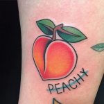 30 Best Peach Tattoo Ideas - Read This First