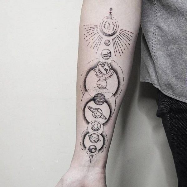 31 Best Solar System Tattoo Ideas - Read This First