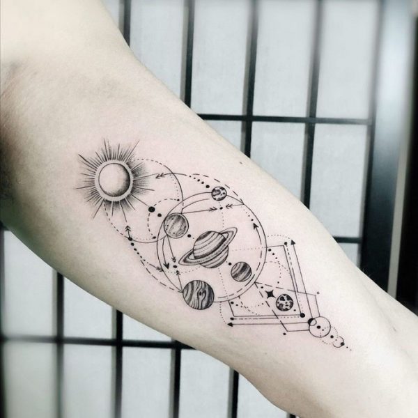 31 Best Solar System Tattoo Ideas - Read This First