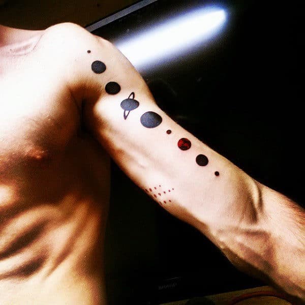 Best Solar System Tattoo Ideas