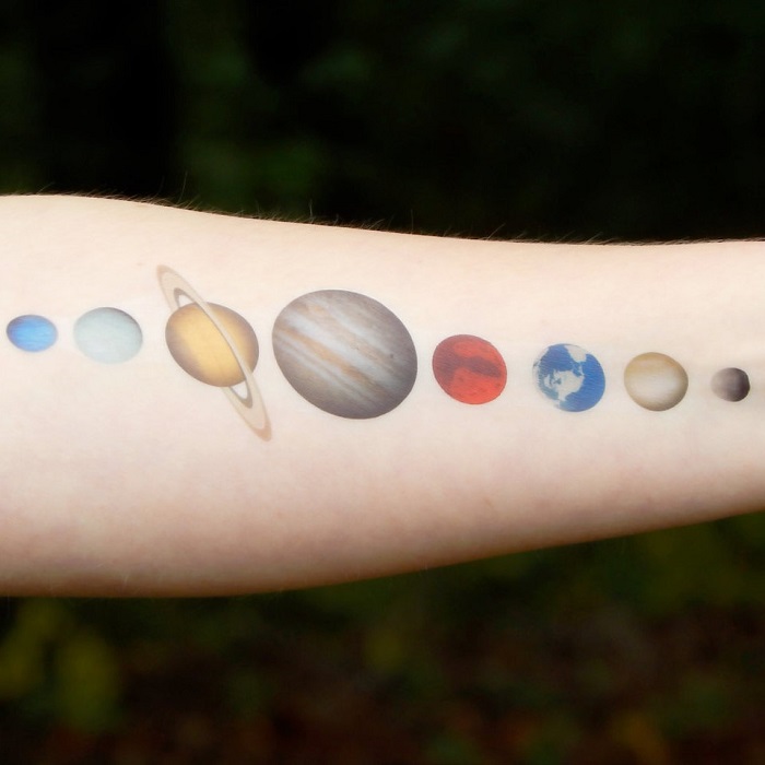 Best Solar System Tattoo Ideas