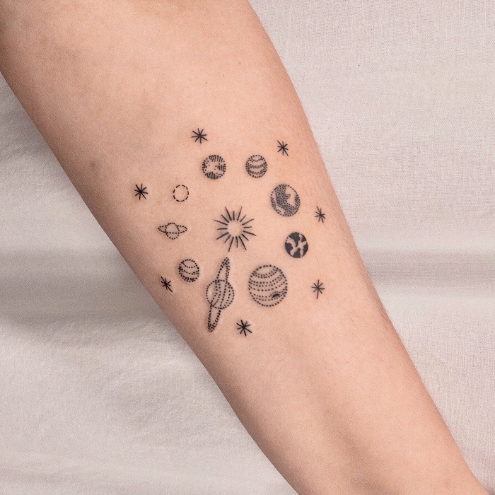 30 Breathtaking Planet Tattoo Ideas for Men  Women in 2023