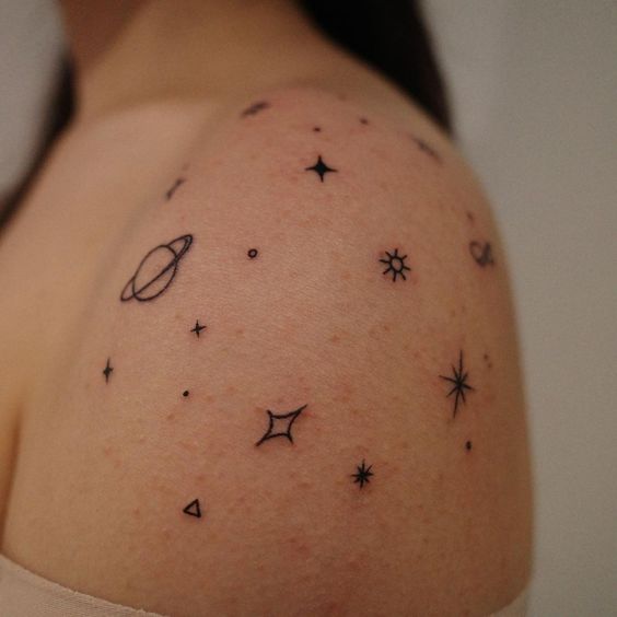 Best Solar System Tattoo Ideas