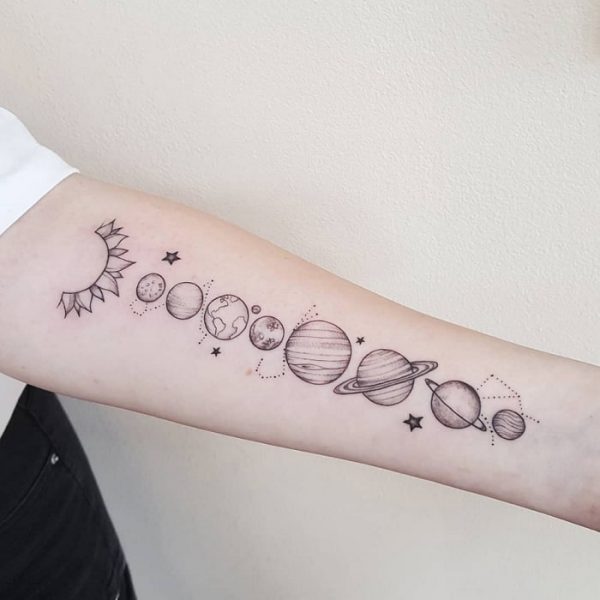 31 Best Solar System Tattoo Ideas - Read This First