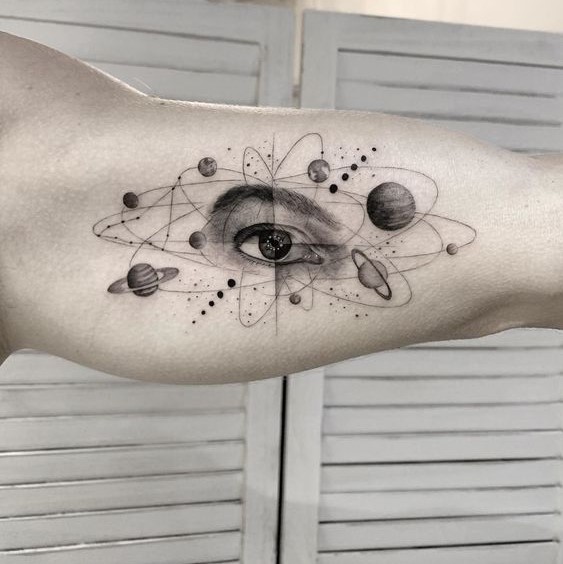 Best Solar System Tattoo Ideas