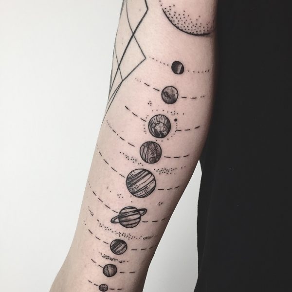 31 Best Solar System Tattoo Ideas - Read This First