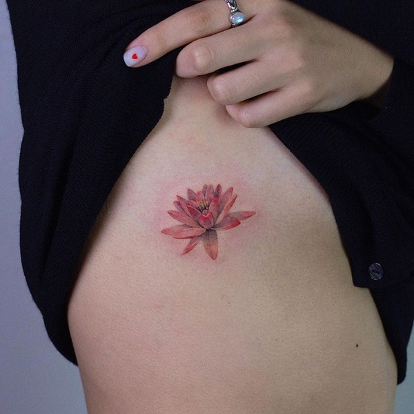 Best Water Lily Tattoo Ideas 