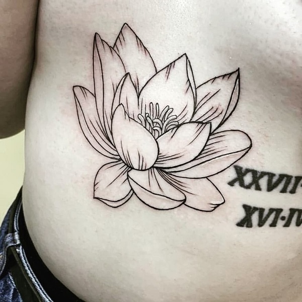 Best Water Lily Tattoo Ideas 