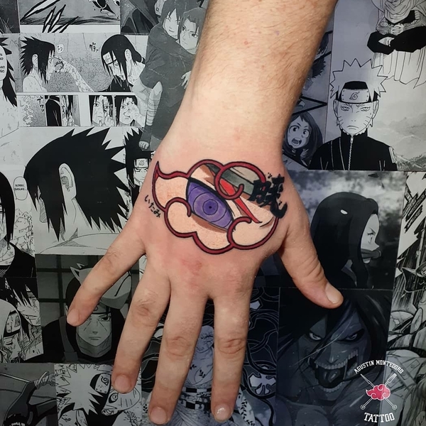 Fresh Itachi Tribute Tattoo akatsuki cloud was done first and then i just  decided to design and add the rest to make 1 complete Itachi Uchiha tribute  tattoo  rAnimetattoos