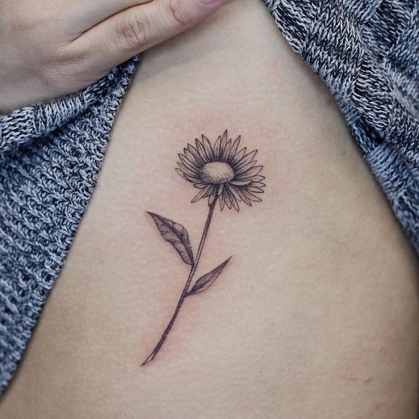 30 Best Aster Flower Tattoo Ideas 