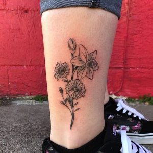 30 Best Aster Flower Tattoo Ideas - Read This First