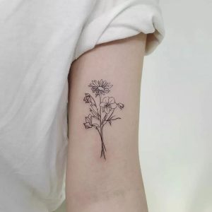 30 Best Aster Flower Tattoo Ideas - Read This First