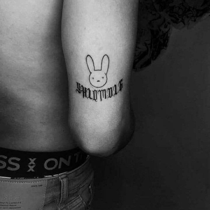 Bad Bunny Tattoo Ideas 33