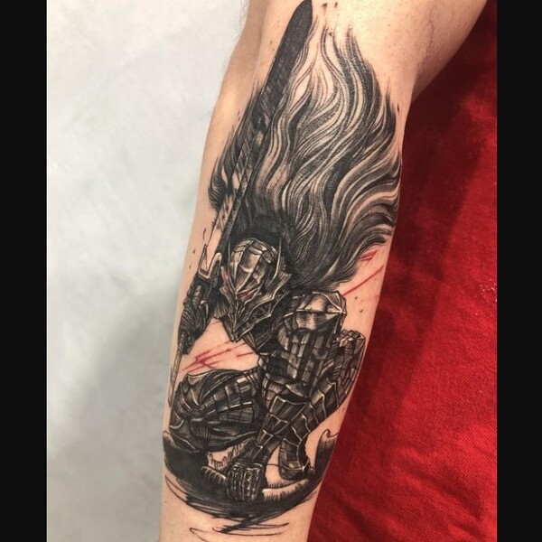 hakupsychoseberserktattoomangaanimeberserk