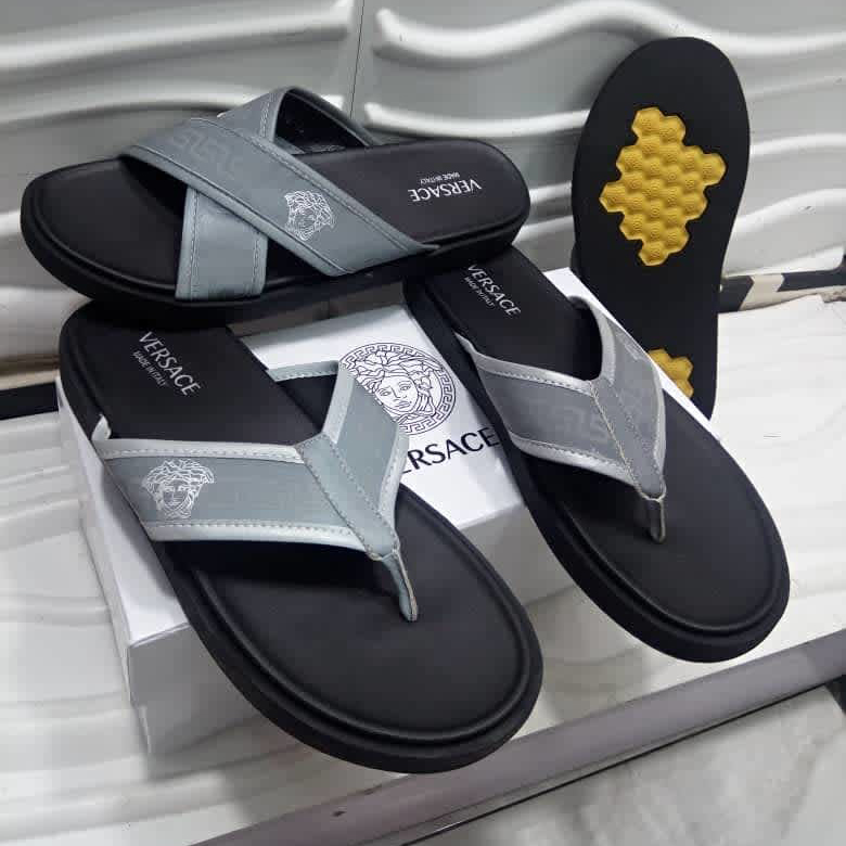 versace palm slippers price