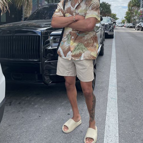 mens designer slides