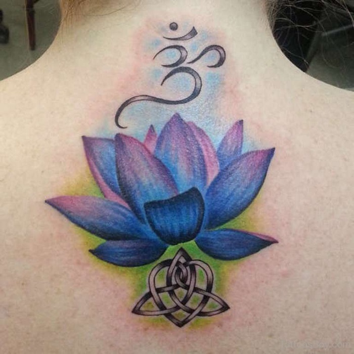 Blue Lotus Tattoo Ideas 10
