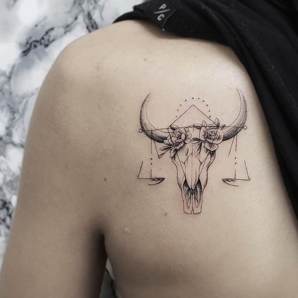 Bull tattoo by Mo Ganji  Photo 27714