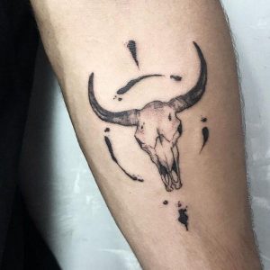 30 Best Bull Skull Tattoo Ideas - Read This First