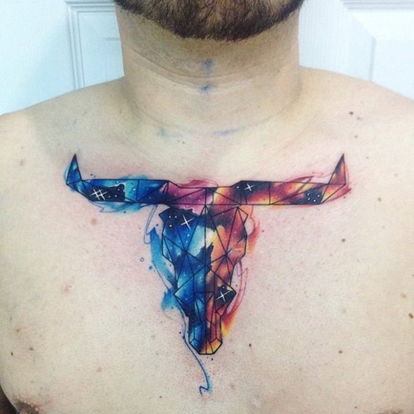 30 Best Bull Skull Tattoo Ideas 