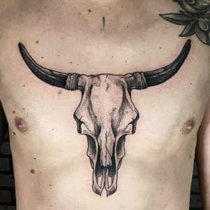 30 Best Bull Skull Tattoo Ideas - Read This First