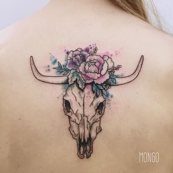 30 Best Bull Skull Tattoo Ideas - Read This First