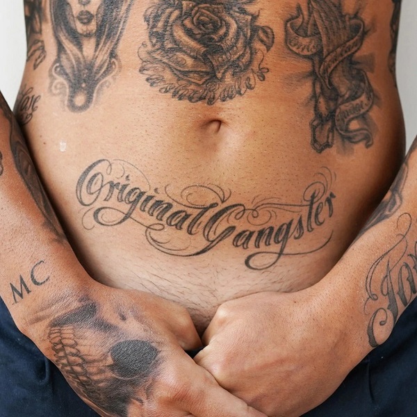 chicano writing chest by 2FaceTattoo on DeviantArt