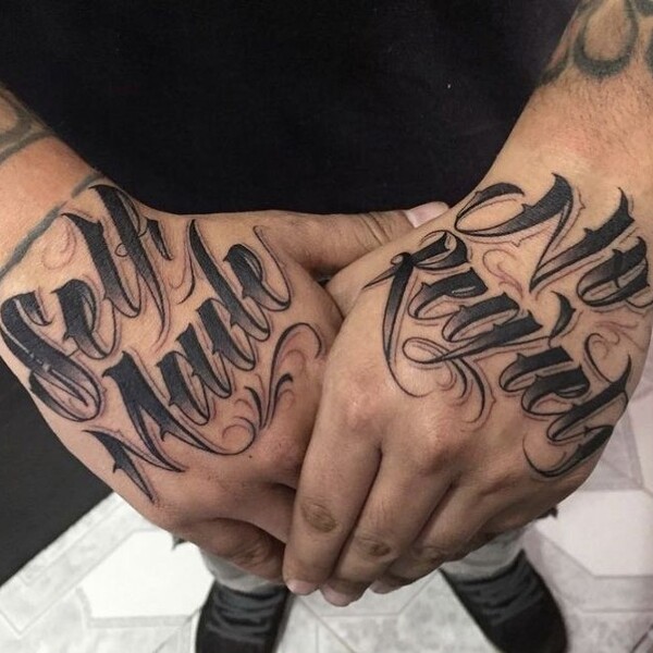 30 Best Gangster Tattoo Fonts Ideas 