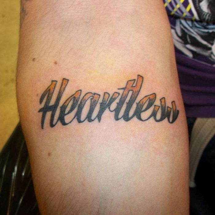 Heartless Tattoo Ideas