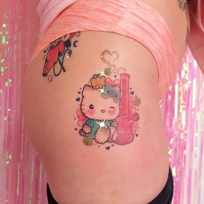Hello Kitty Tattoo Ideas 13